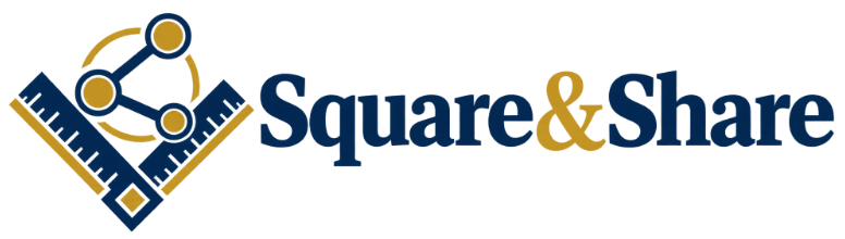 Square and Share logo